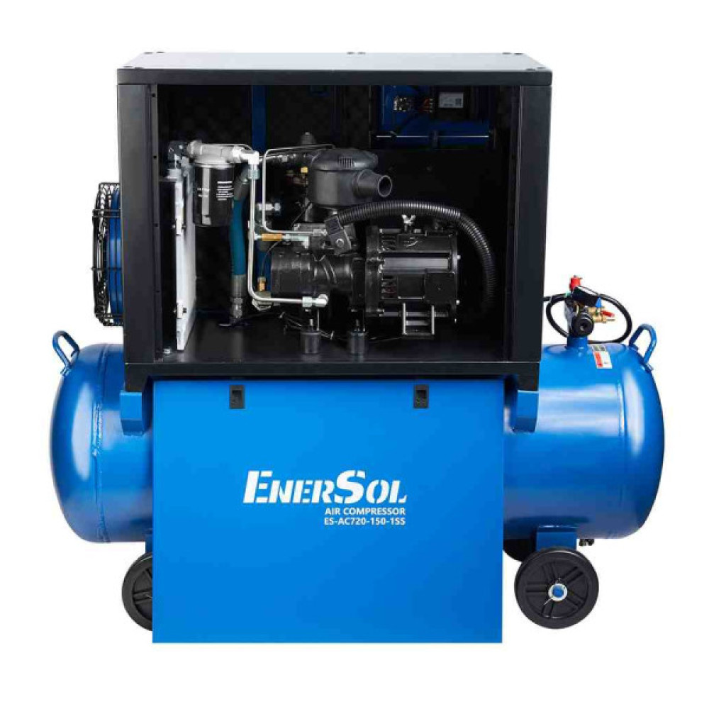 Компресор Enersol гвинтовий ES-AC720-150-1SS, 720 л/хв, 4 кВт, 127.0 кг (ES-AC720-150-1SS)