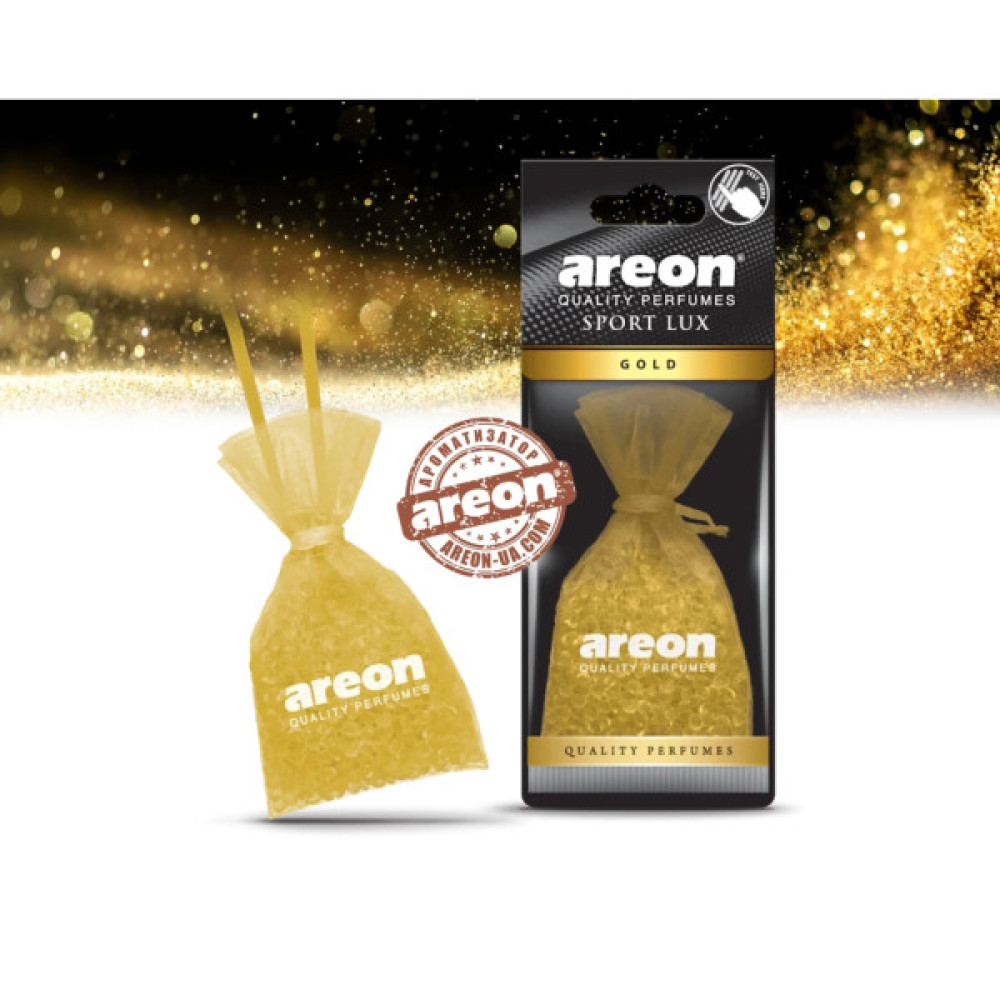 Ароматизатор для автомобіля Areon Pearls Sport Lux Gold (85021)