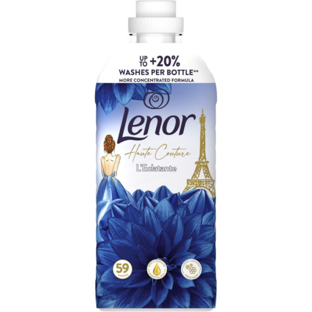 Кондиціонер для білизни Lenor Висока мода Осяйний 1.239 л (8700216723770)