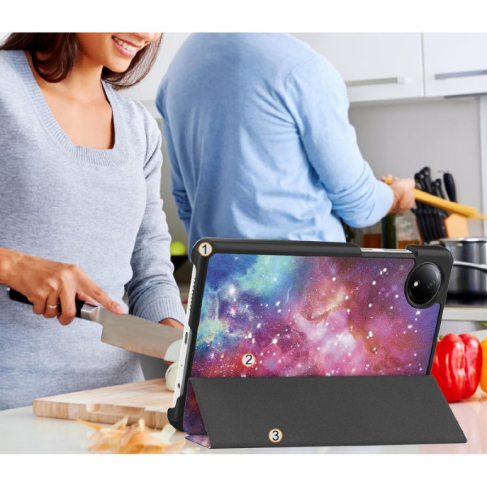 Чохол до планшета BeCover Smart Case Xiaomi Redmi Pad SE 8.7" Space (711917) Чохол до планшета BeCover Smart Case Xiaomi Redmi Pad SE 8.7" Space (711917)