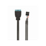 Кабель для передачі даних USB 2.0 to USB 3.0 0.15m Cablexpert (CC-U3U2-01) Кабель для передачі даних USB 2.0 to USB 3.0 0.15m Cablexpert (CC-U3U2-01)