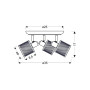Спот Candellux 98-83098 CANABERA (98-83098) Спот Candellux 98-83098 CANABERA (98-83098)