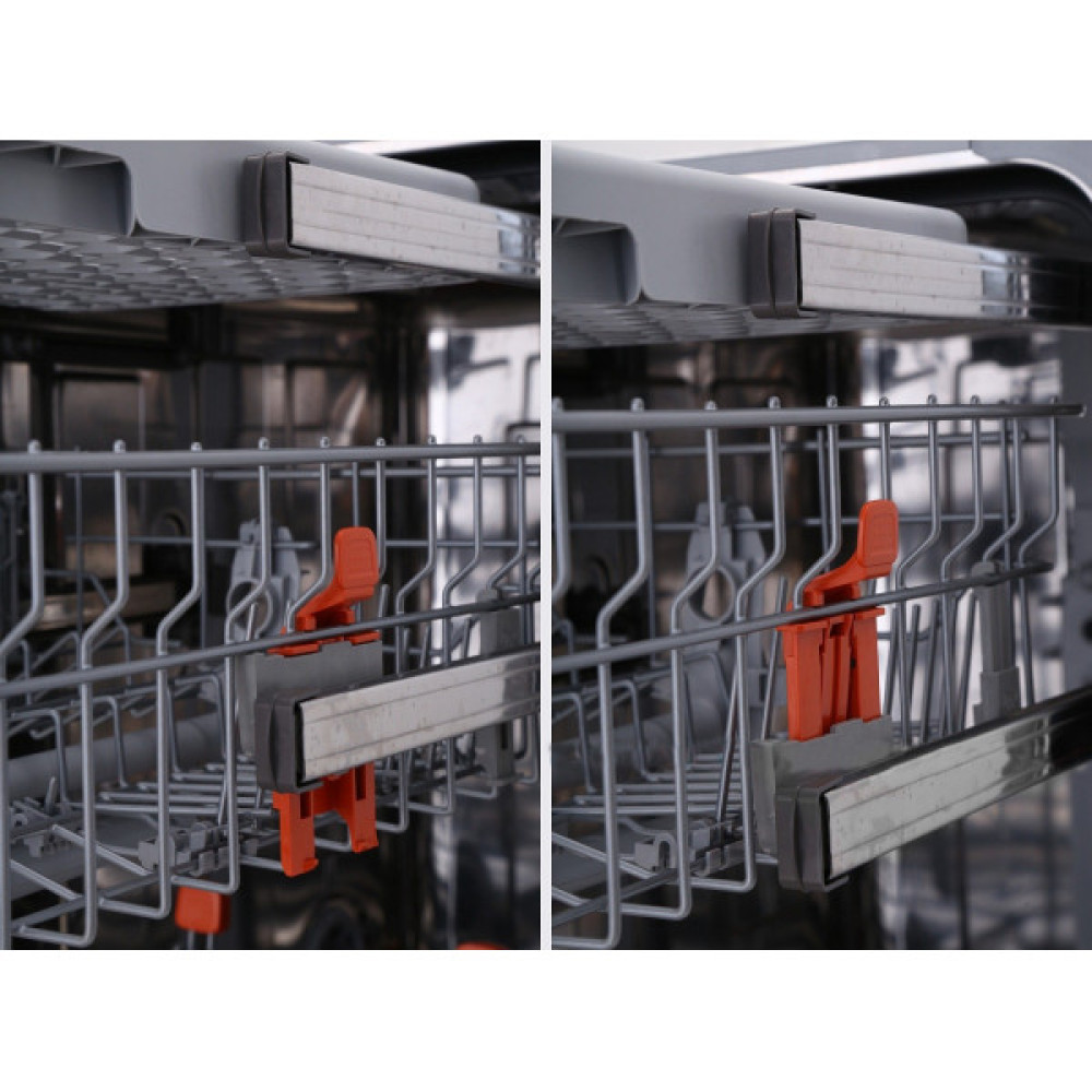 Посудомийна машина Hotpoint вбудована, 10компл., A++, 45см, дисплей, 3й кошик, білий