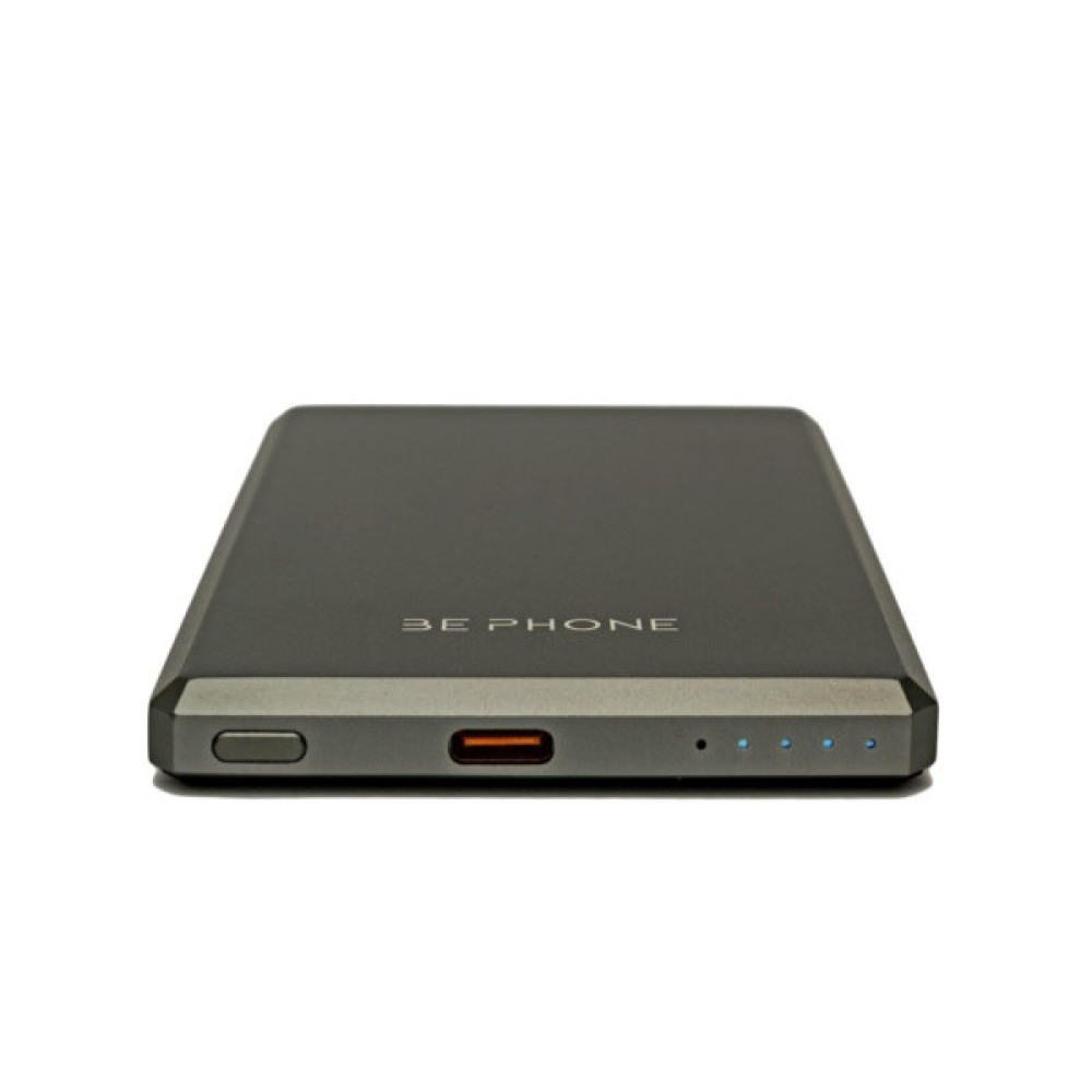 Батарея універсальна BePhone 5000mAh, 15W, MagSafe, grey (BP-K5-GR)