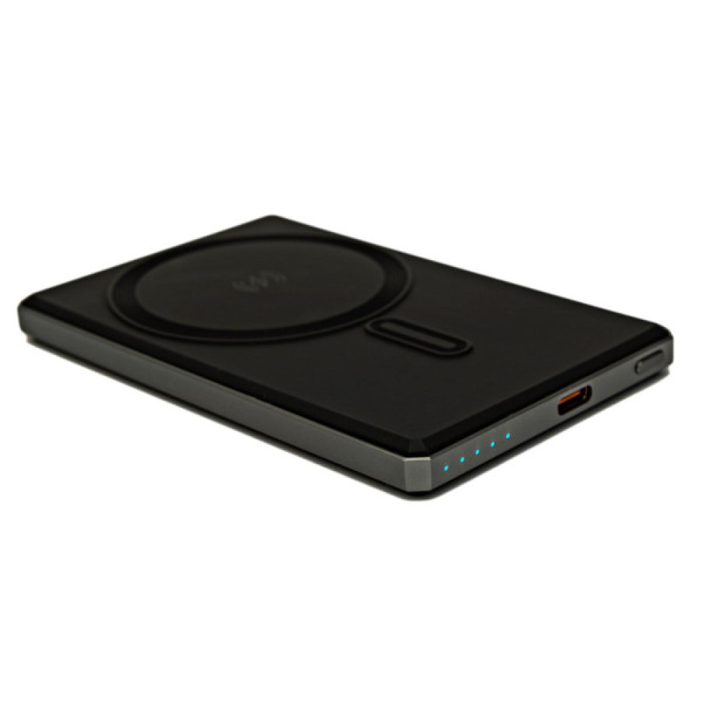 Батарея універсальна BePhone 5000mAh, 15W, MagSafe, grey (BP-K5-GR)