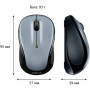 Мишка Logitech M325s Wireless Light Silver (910-006813) Мишка Logitech M325s Wireless Light Silver (910-006813)