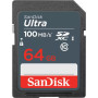 Карта пам'яті SanDisk 64GB SDXC class 10 UHS-1 (SDSDUNR-064G-GN3IN) Карта пам'яті SanDisk 64GB SDXC class 10 UHS-1 (SDSDUNR-064G-GN3IN)