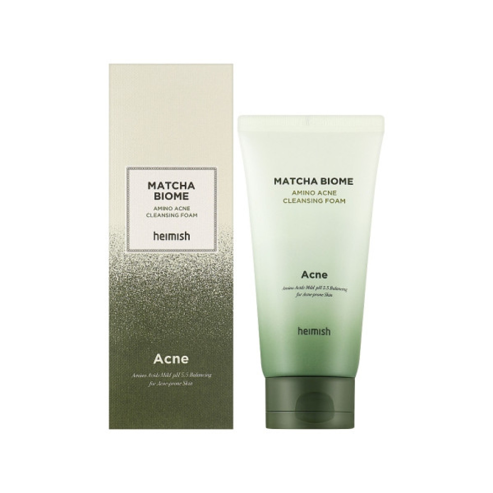 Пінка для вмивання Heimish Matcha Biome Amino Acne Cleansing Foam 150 мл (8809481761811)