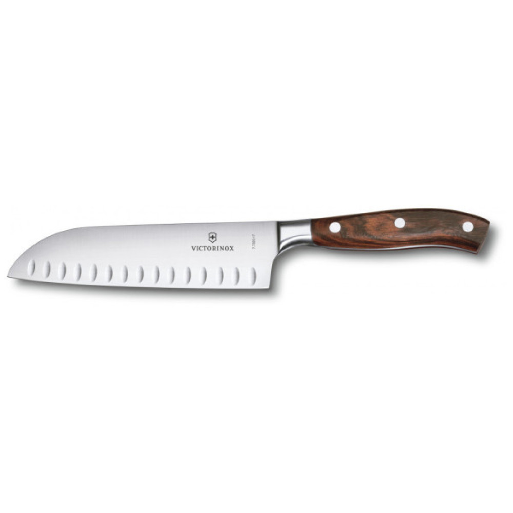 Кухонний ніж Victorinox Grand Maitre Wood Santoku 17 см (7.7320.17G) Кухонний ніж Victorinox Grand Maitre Wood Santoku 17 см (7.7320.17G)