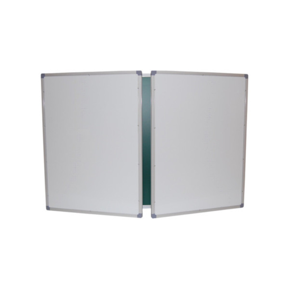 Шкільна дошка Sector магнітна крейдово-маркерна дошка 400х100 ( (КМ4010)