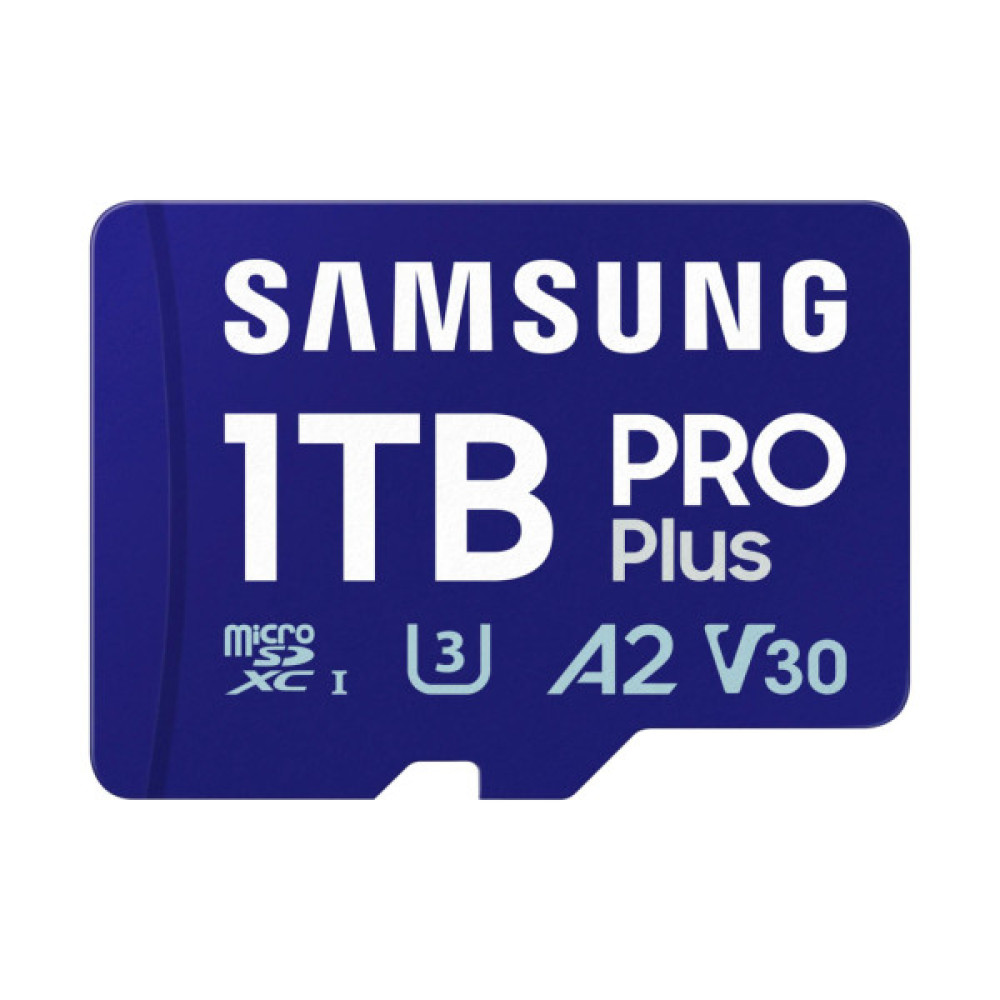 Карта пам'яті Samsung 1TB microSDXC class 10 UHS-I U3 V30 A2 Pro Plus (MB-MD1T0SA/EU)