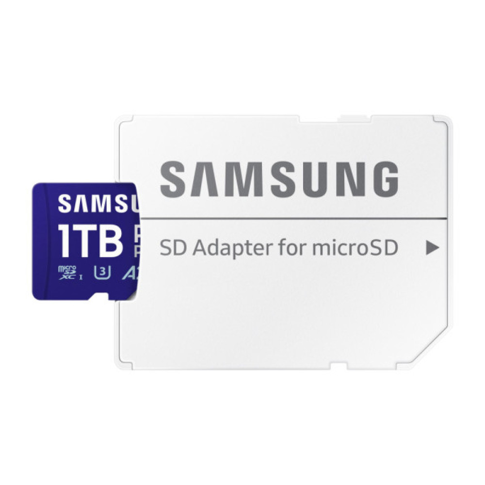 Карта пам'яті Samsung 1TB microSDXC class 10 UHS-I U3 V30 A2 Pro Plus (MB-MD1T0SA/EU)