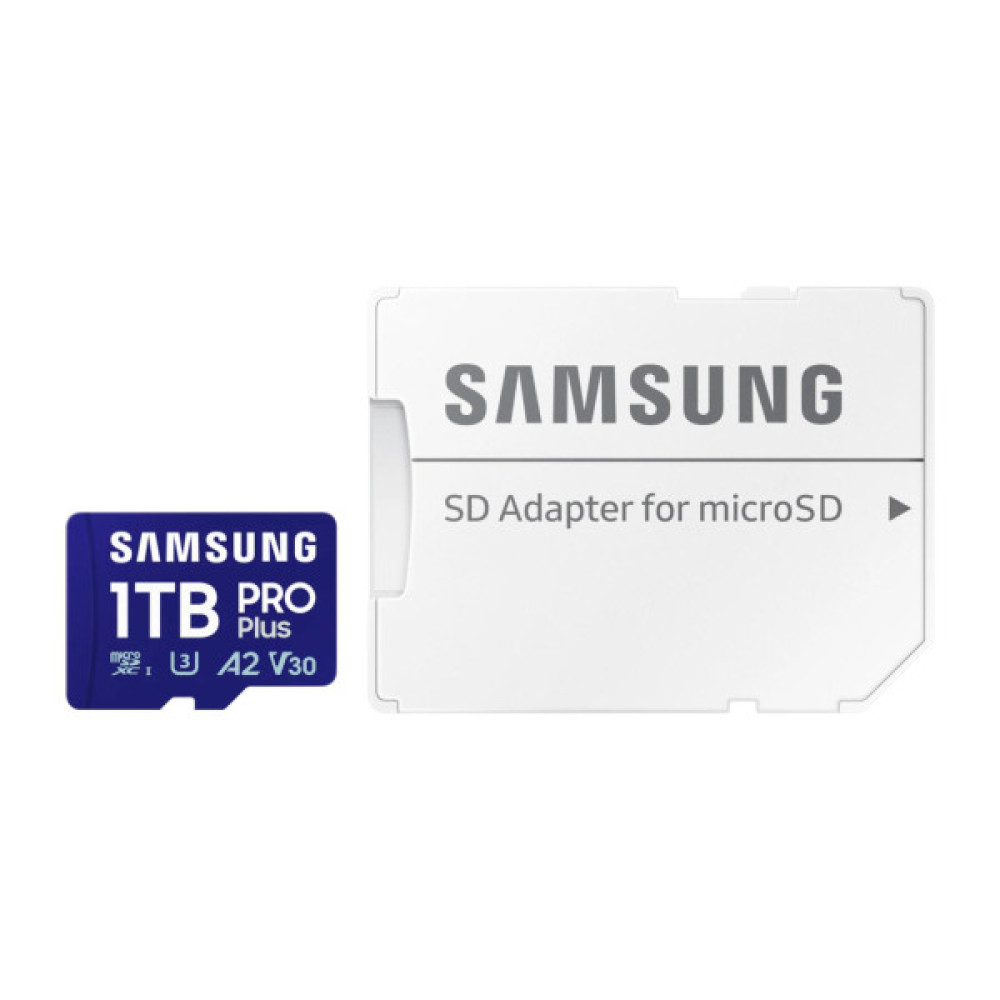 Карта пам'яті Samsung 1TB microSDXC class 10 UHS-I U3 V30 A2 Pro Plus (MB-MD1T0SA/EU)