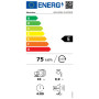 Посудомийна машина Electrolux вбудована, 10компл., Е, 45см, дисплей, інвертор, 3й кошик, чорний