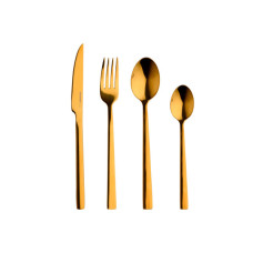 Набір столових приборів Bergner Sofia gold 24 предмета (BG-45143-GD)