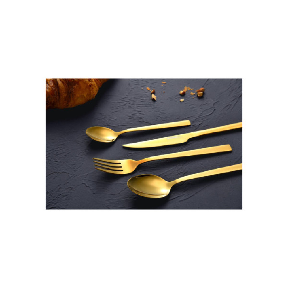 Набір столових приборів Bergner Sofia gold 24 предмета (BG-45143-GD)