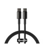 Дата кабель USB-C to USB-C 1.0m 100W black Baseus (CATWJ-01) Дата кабель USB-C to USB-C 1.0m 100W black Baseus (CATWJ-01)