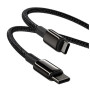 Дата кабель USB-C to USB-C 1.0m 100W black Baseus (CATWJ-01) Дата кабель USB-C to USB-C 1.0m 100W black Baseus (CATWJ-01)