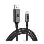 Кабель мультимедійний USB-C to HDMI M 2.0m 4K60Hz black Armorstandart (ARM76892) Кабель мультимедійний USB-C to HDMI M 2.0m 4K60Hz black Armorstandart (ARM76892)