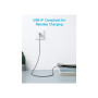 Дата кабель USB 2.0 AM to USB-C 0.9m 322 Black Anker (A81H5G11) Дата кабель USB 2.0 AM to USB-C 0.9m 322 Black Anker (A81H5G11)