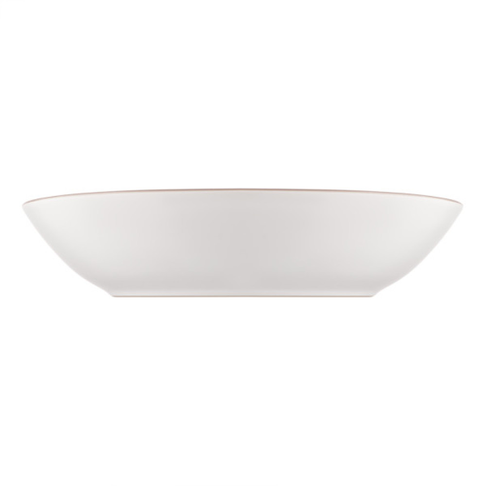 Тарілка Ardesto Asti, 790мл, 20.2см, кераміка, білий (AR1420AW)