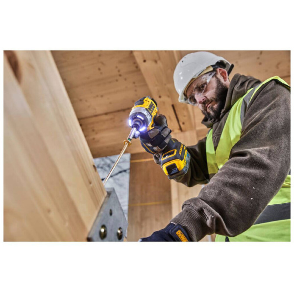 Шуруповерт DeWALT 18 В XR Li-lon, безщітковий, 282 Нм, TSTAK (без АКБ та ЗП) (DCF860NT)