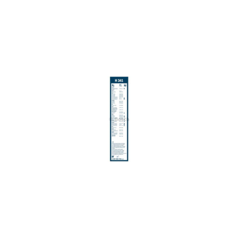 Щітка склоочисника Bosch 3 397 004 755
