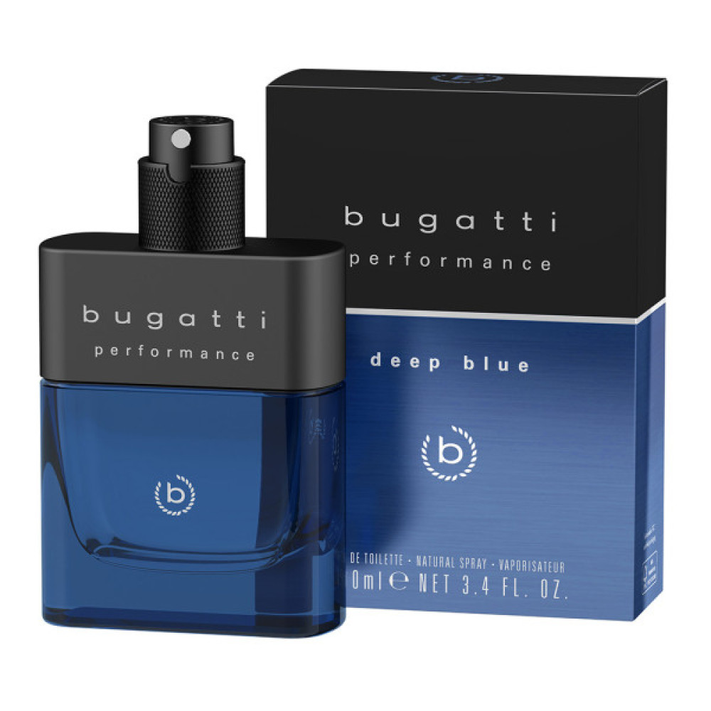 Туалетна вода Bugatti Performance Deep Blue 100 мл (4051395413179)