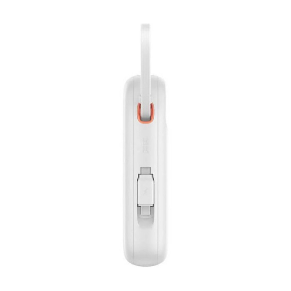 Батарея універсальна Baseus QPow2 20000mAh 30W, with 2*Type-C Cable, White (P10055009213-00)
