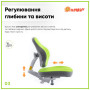 Дитяче крісло ErgoKids Mio Classic Y-405 Green (Y-405 KZ)