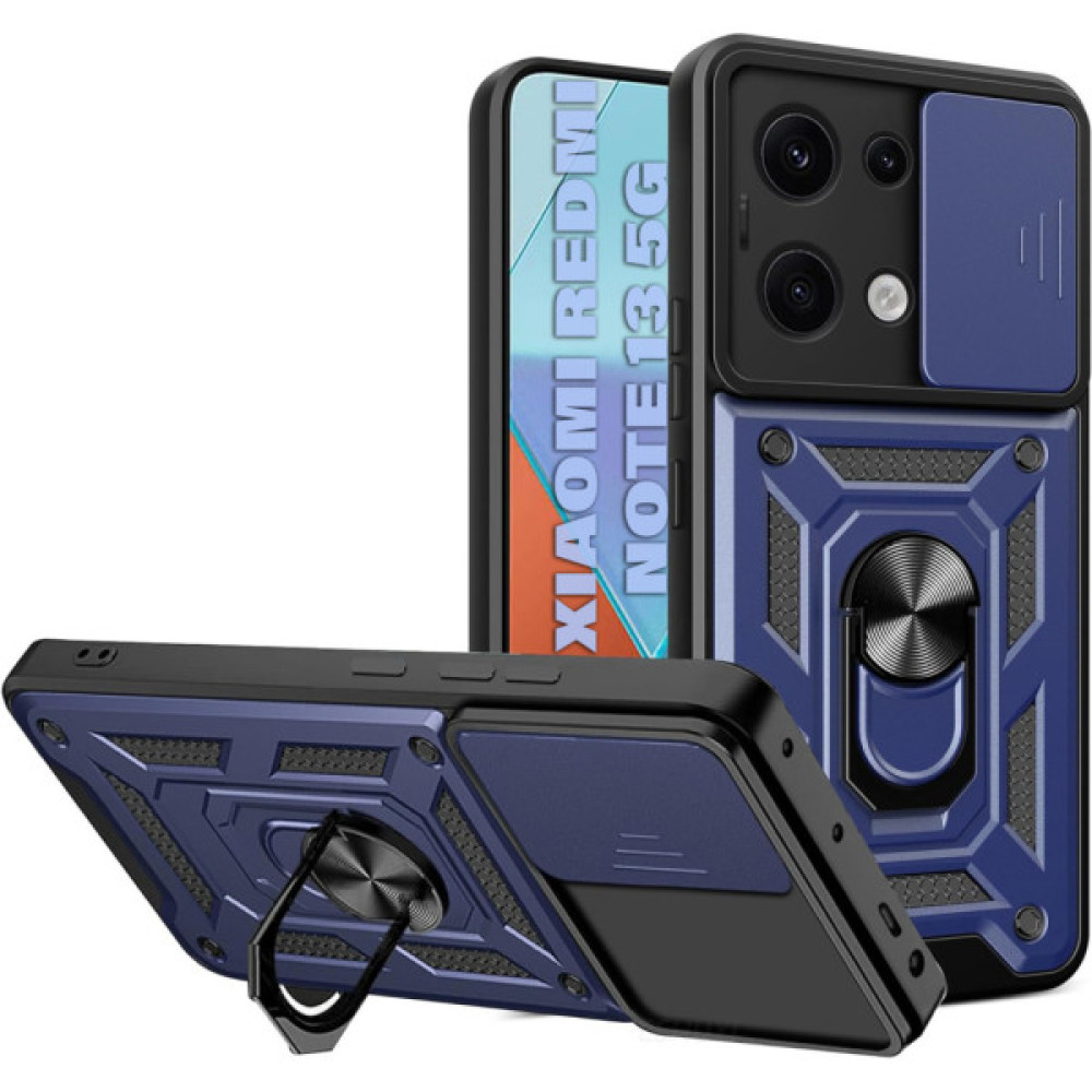 Чохол до мобільного телефона BeCover Military Xiaomi Redmi Note 13 5G Blue (711031) Чохол до мобільного телефона BeCover Military Xiaomi Redmi Note 13 5G Blue (711031)