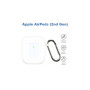 Чохол для навушників BeCover Silicon для Apple AirPods (2nd Gen) Transparancy (710198) Чохол для навушників BeCover Silicon для Apple AirPods (2nd Gen) Transparancy (710198)