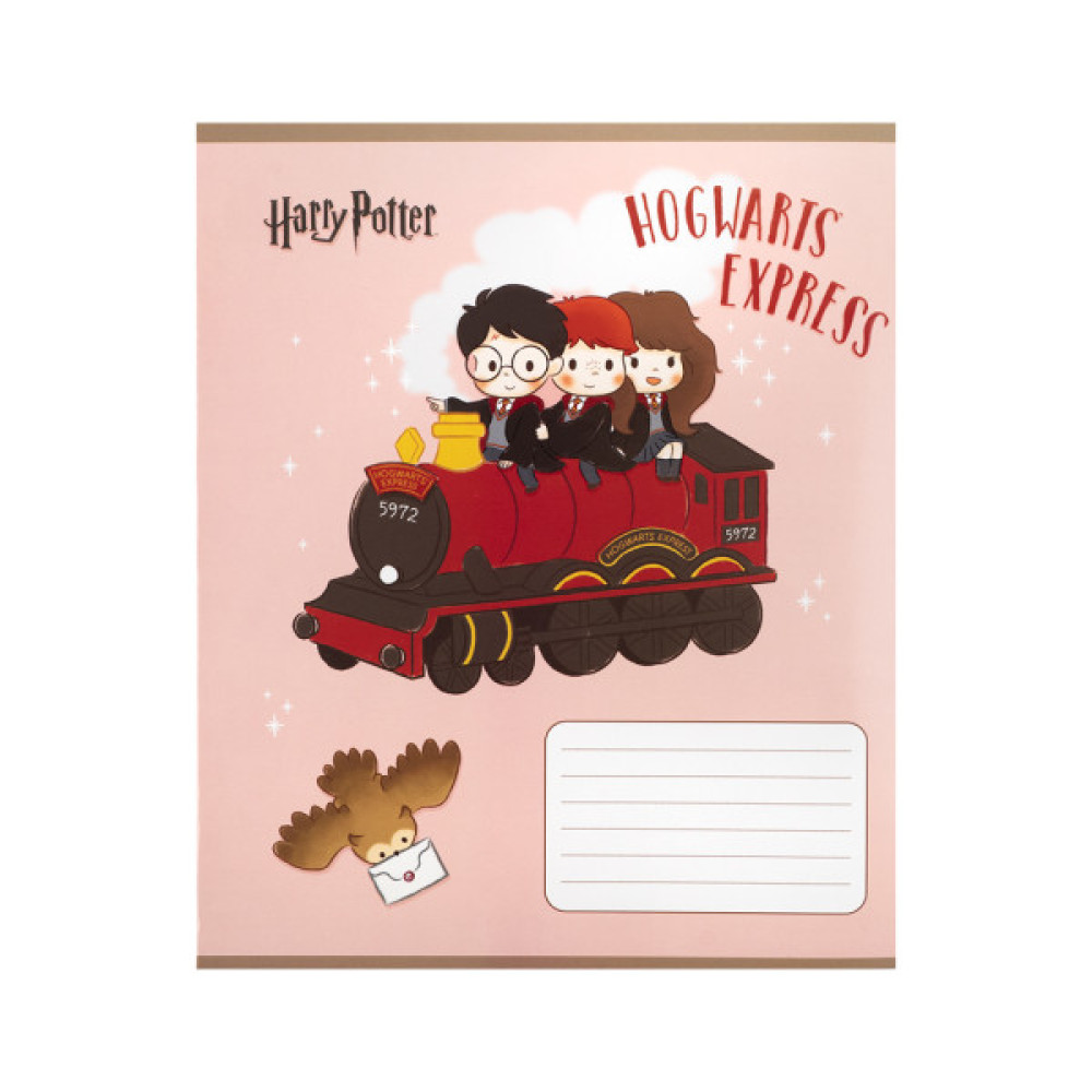Зошит Kite Harry Potter, 12 аркушів, коса лінія (HP25-235)
