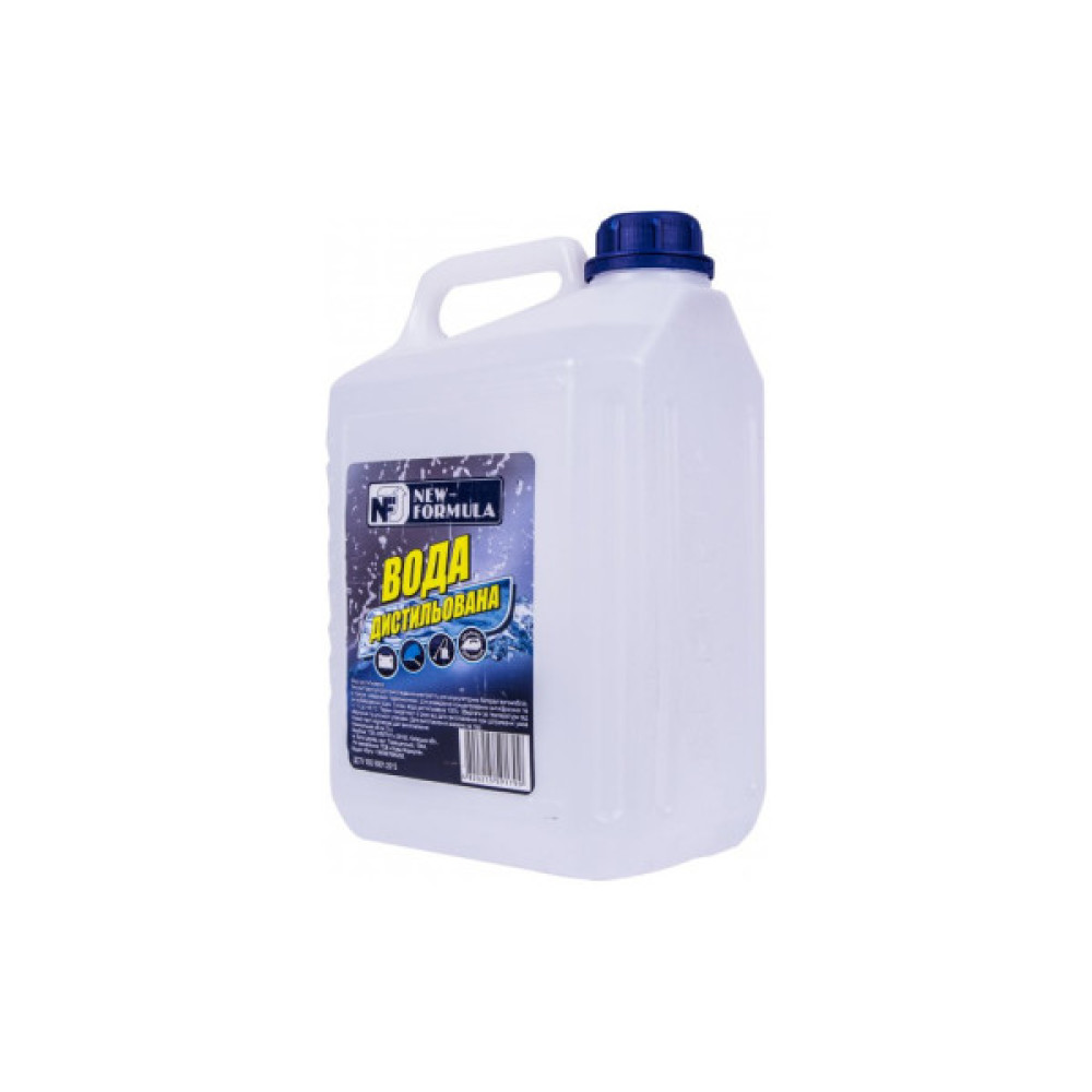 Вода дистильована NEW FORMULA 5л (4820215591799)