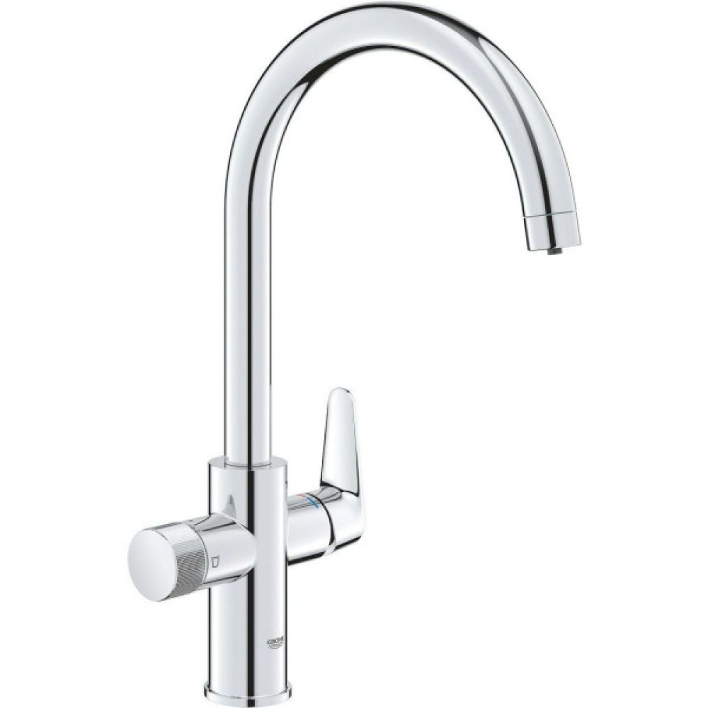 Комплект змішувача для кухні Grohe Blue Pure StartCurve з фільтром зворотного осмосу Ecosoft Standard (MO55030592)