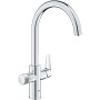 Комплект змішувача для кухні Grohe Blue Pure StartCurve з фільтром зворотного осмосу Ecosoft Standard (MO55030592)