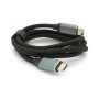Дата кабель USB-C to USB-C 1.0m USB 3.2 Gen2 100W 10Gbps 4K60Hz black Voltronic (YT-TC-TC-B-1m)