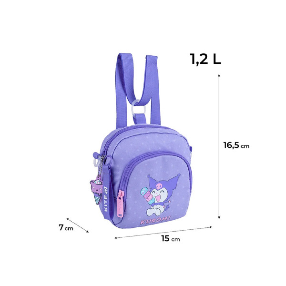 Сумка дитяча Kite Kids Kuromi 2620-2 сумка-рюкзак (HK25-2620-2)