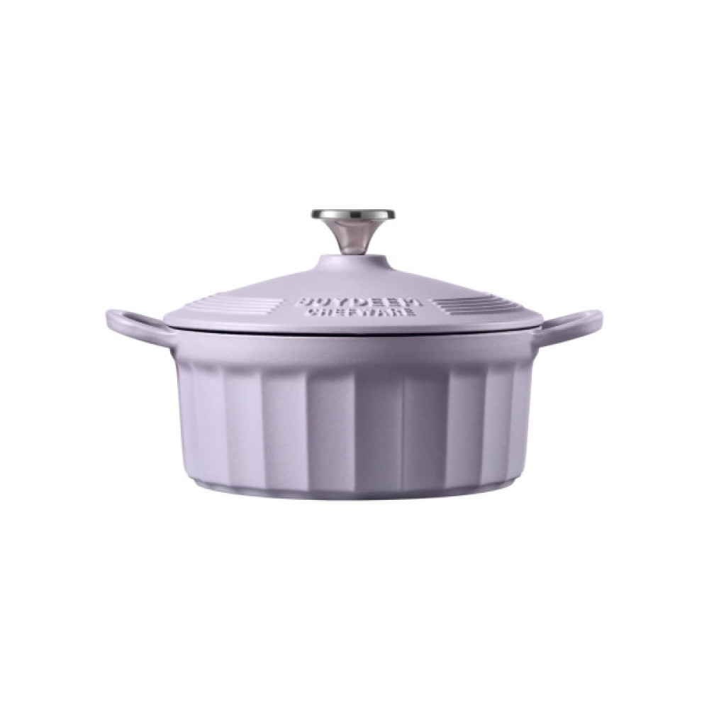 Гусятниця Buydeem CP521 Petal Purple чавунна емальована 2.9 л (CP521-PP)