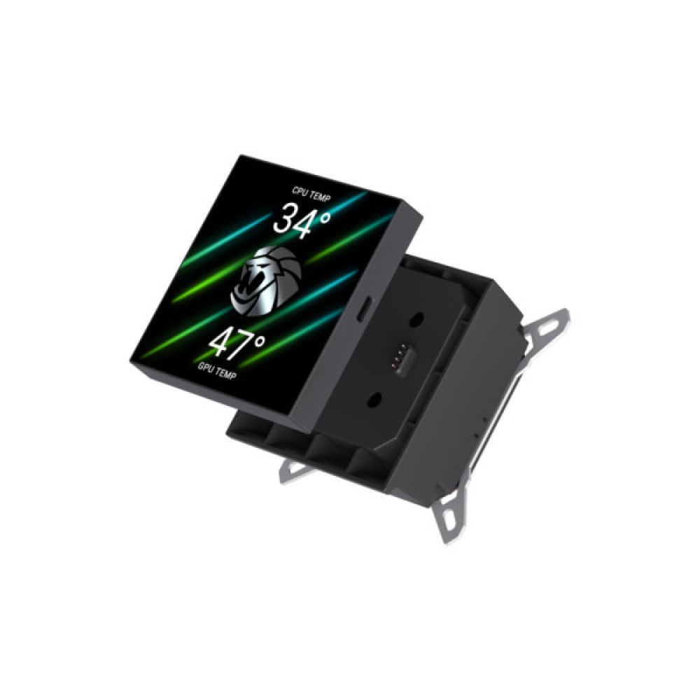 Система рідинного охолодження Gamemax GLACIER 240 LCD BK