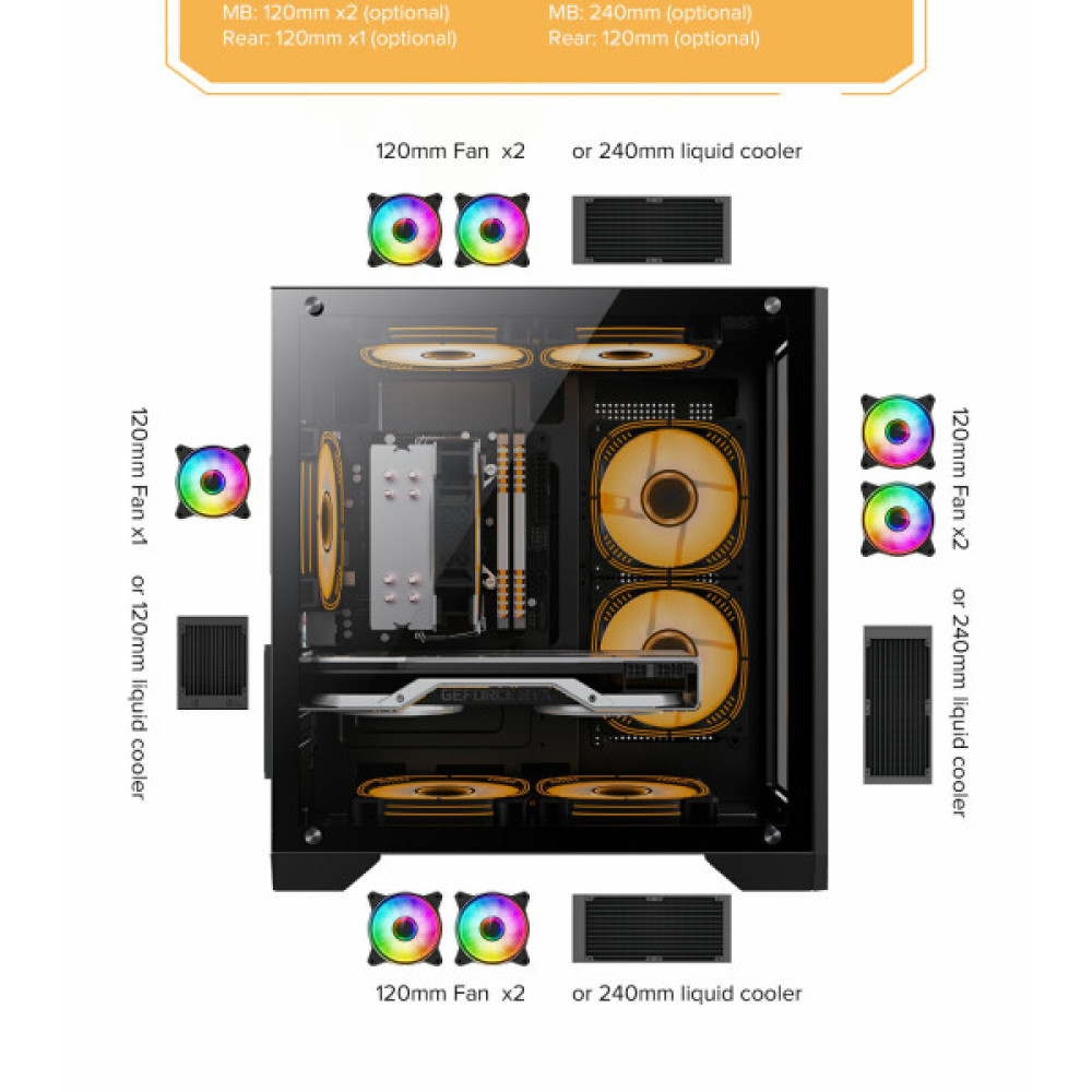 GAMEMAX Infinity Mini Black