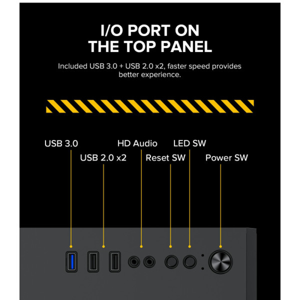 GAMEMAX Infinity Mini Black