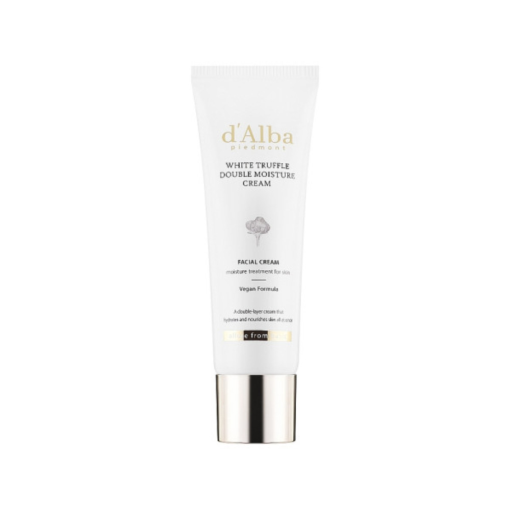 Крем для обличчя D'Alba White Truffle Double Moisture Cream Антивіковий подвійний 60 мл (8809563069149)