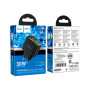 Зарядний пристрій HOCO CS42A Smart 1xUSB-C PD30W + 1xUSB QC3.0 Black (6942007620765) Зарядний пристрій HOCO CS42A Smart 1xUSB-C PD30W + 1xUSB QC3.0 Black (6942007620765)