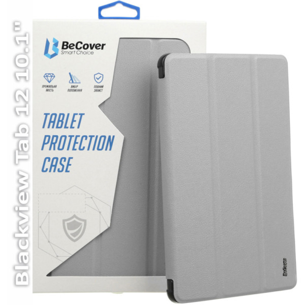 Чохол до планшета BeCover TPU Edge BeCover Blackview Tab 12 10.1" Sliver (709888) Чохол до планшета BeCover TPU Edge BeCover Blackview Tab 12 10.1" Sliver (709888)
