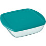 Форма для випікання Pyrex CookStore з кришкою квадратна 22 х 22 х 7 см 2.2 л (212P000/7645) Форма для випікання Pyrex CookStore з кришкою квадратна 22 х 22 х 7 см 2.2 л (212P000/7645)