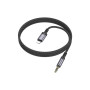 Кабель мультимедійний Lightning to 3.5mm M 1.0m grey BOROFONE (6941991118975) Кабель мультимедійний Lightning to 3.5mm M 1.0m grey BOROFONE (6941991118975)