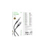 Кабель мультимедійний Lightning to 3.5mm M 1.0m grey BOROFONE (6941991118975) Кабель мультимедійний Lightning to 3.5mm M 1.0m grey BOROFONE (6941991118975)