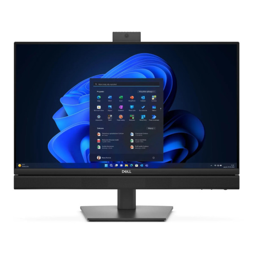 Комп'ютер персональний моноблок Dell Pro AiO 23.8" FHD IPS AG, Intel U5-235T, 16GB, F512GB, UMA, WiFi, кл+м, Win11P