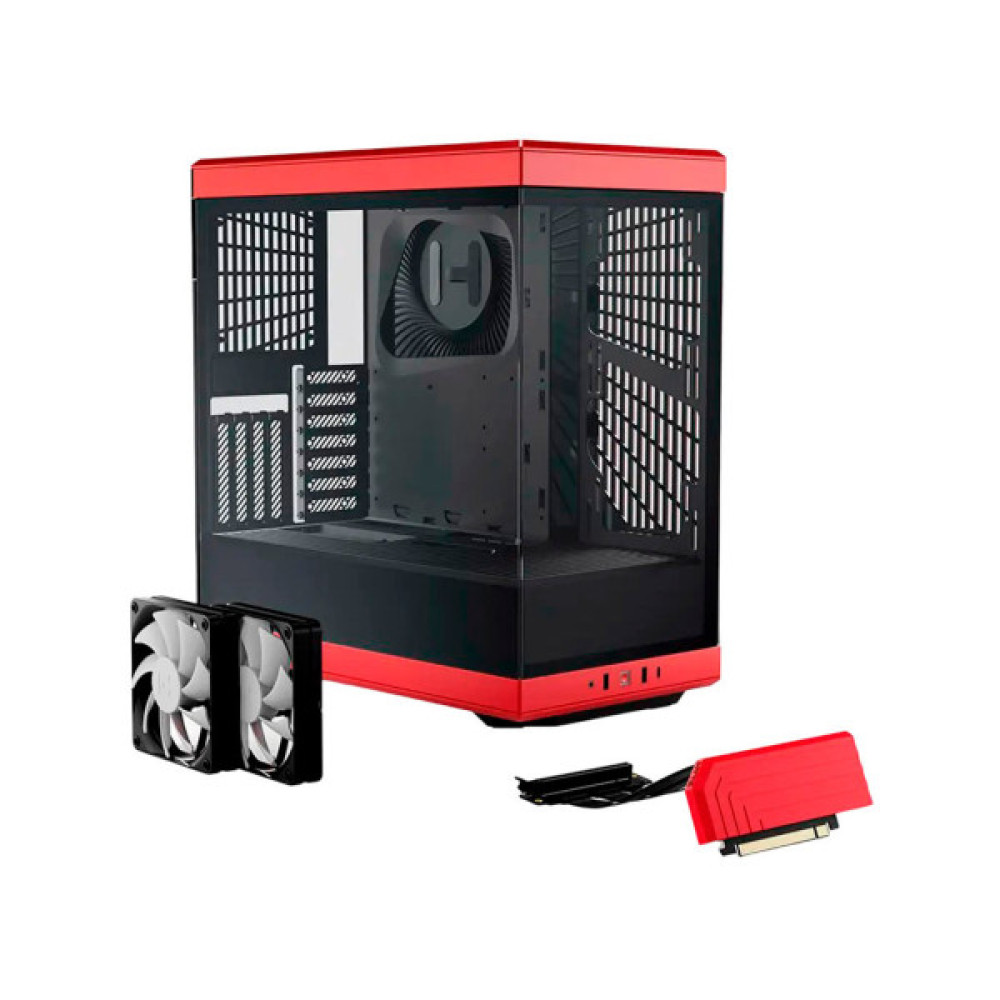 Корпус для ПК Hyte Y40 Black-Red (CS-HYTE-Y40-BR)
